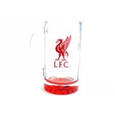 Liverpool Crest Stein Glass