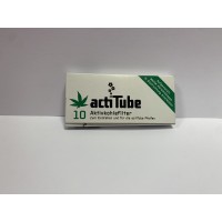 10 Large charcoal actiTubes Filter tips for Rolling Papers