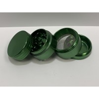 Green Stainless Steel 4pc Grinder