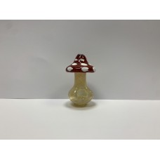 Mushroom Shaped Ornamental Glass Pipe