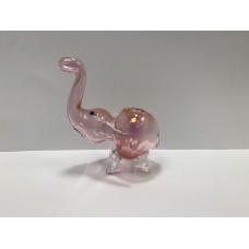 Pink Elephant Ornamental Glass Pipe