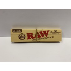 Raw Classic Connoisseur King Size Slim Rolling Papers & Tips