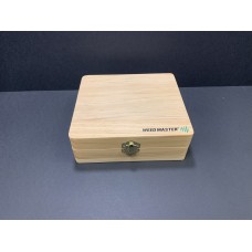 Large Wooden Rolling Box